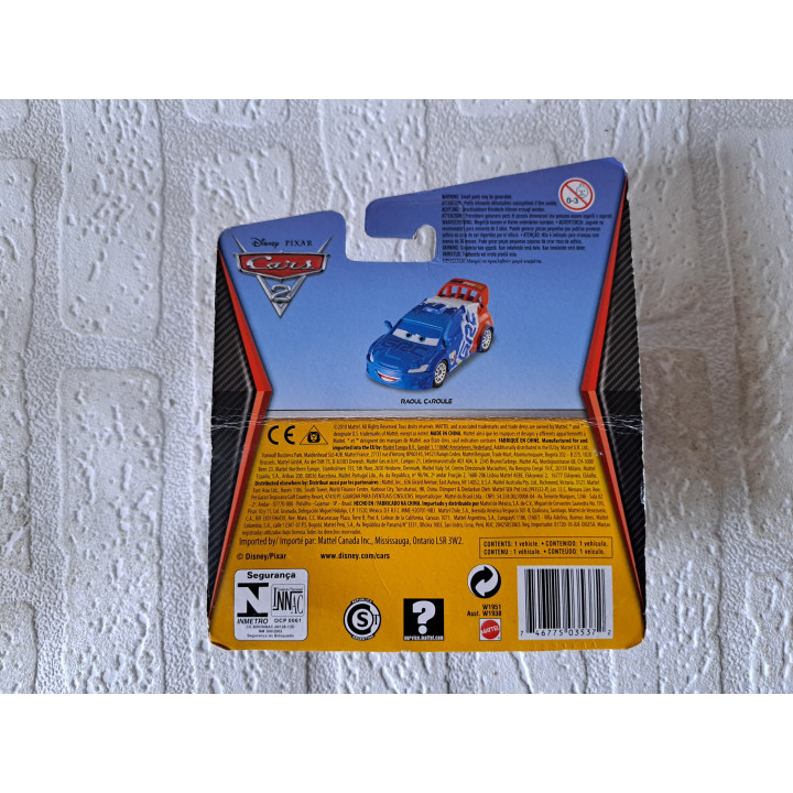 Raoul Caroule Cars 2 Disney Pixar 14x4x16cm ONGEOPEND - Pixar film