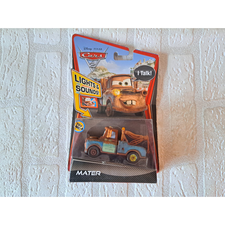 Mater met geluid Cars 2 Disney Pixar 14x4x16cm ONGEOPEND - Pixar film