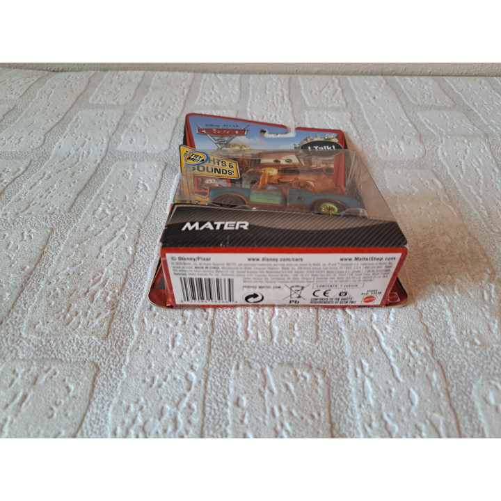 Mater met geluid Cars 2 Disney Pixar 14x4x16cm ONGEOPEND - Pixar film