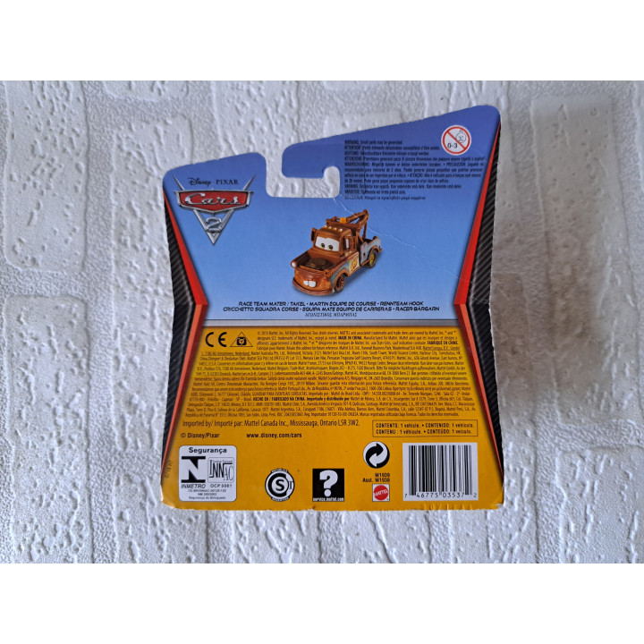 Mater Cars 2 Disney Pixar 14x4x16cm ONGEOPEND - Pixar film