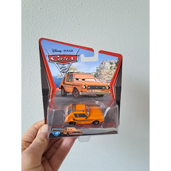 Grem Grimm Cars 2 Disney Pixar 14x4x16cm ONGEOPEND