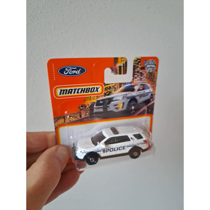 Ford Interceptor Utility POLICE Matchbox 2022-092