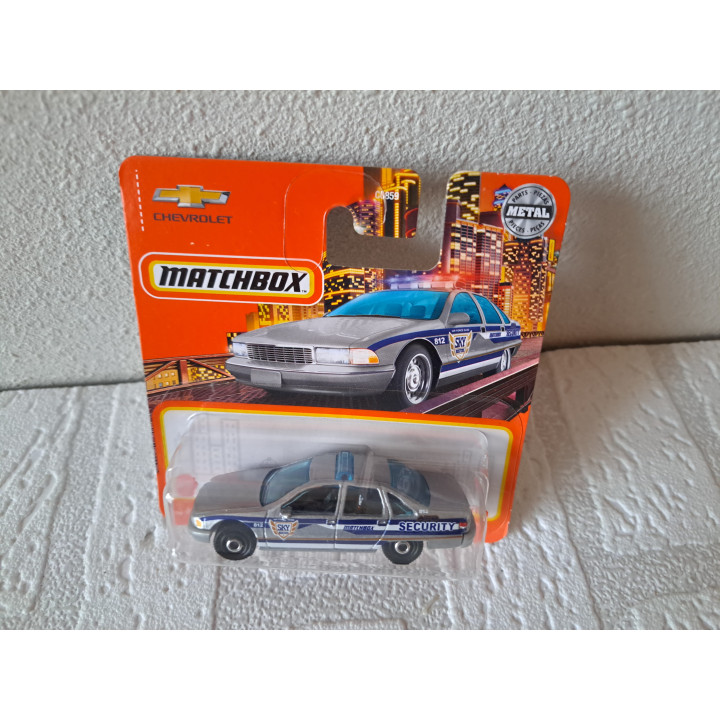 Chevrolet Caprice Classic 1994 POLICE Matchbox 2022-067 - modelauto