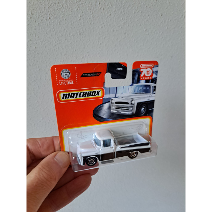 Dodge Sweptside pickup 1957 Matchbox 2023-014