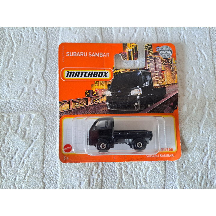 Subaru Sambar Truck Matchbox 2021-057 - modelauto