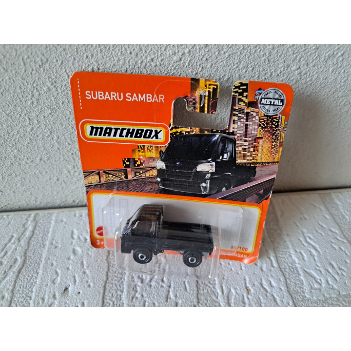 Subaru Sambar Truck Matchbox 2021-057 - modelauto