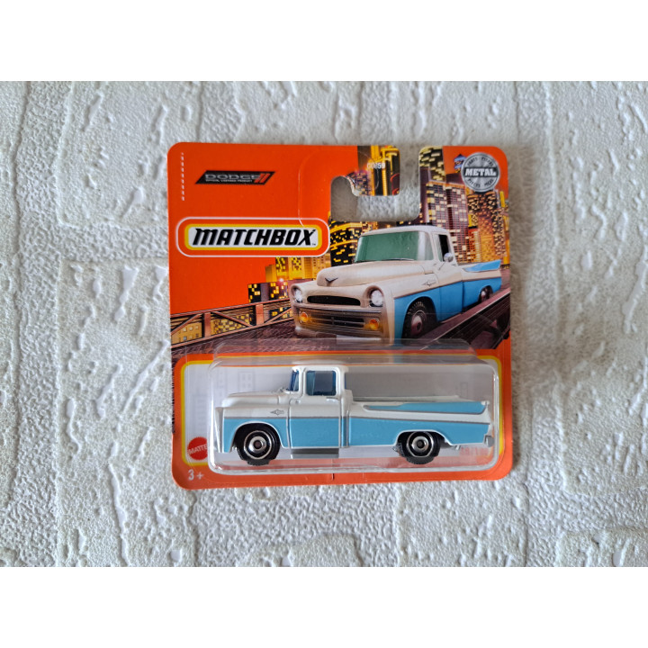 Dodge Sweptside pickup 1957 Matchbox 2022-068 - modelauto