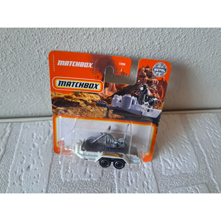 MBX fiets aanhangwagen Matchbox 2022-098 - modelauto