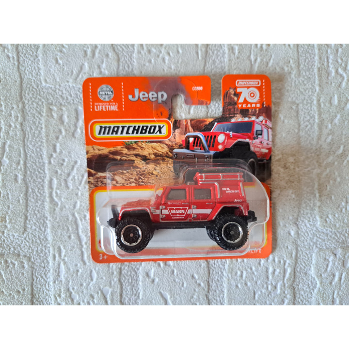 Jeep Wrangler Superlift Matchbox 2023-042 - modelauto