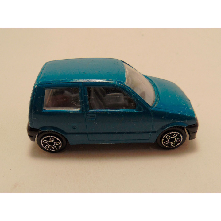 Fiat Cinquecento 1:43 Bburago groenblauw