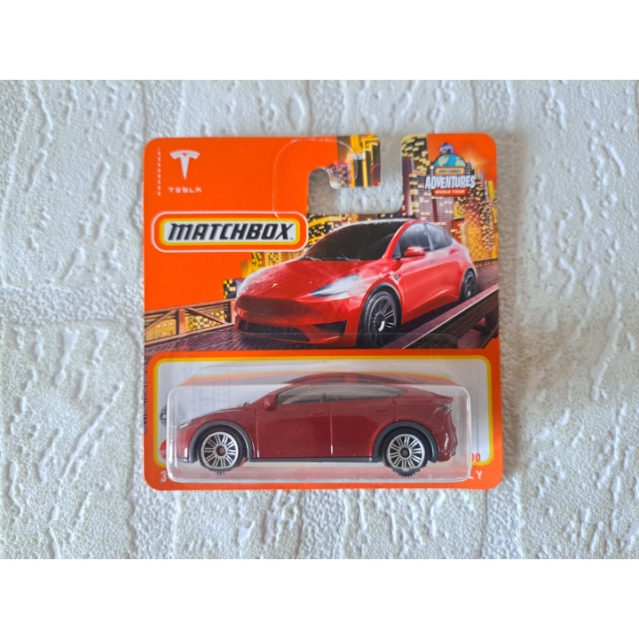 Tesla Model Y Matchbox 2022-018 - modelauto