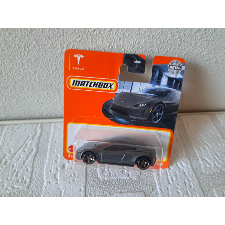 Tesla Roadster II Matchbox 2022-075 - modelauto