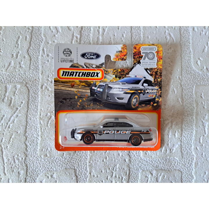 Ford Interceptor POLICE Matchbox 70 special edition 2023-023 - modelauto