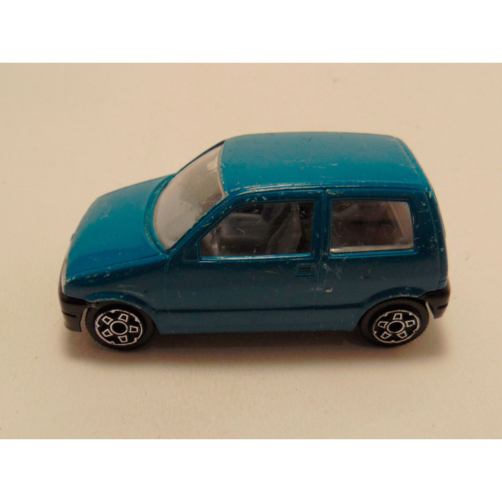 Fiat Cinquecento 1:43 Bburago groenblauw