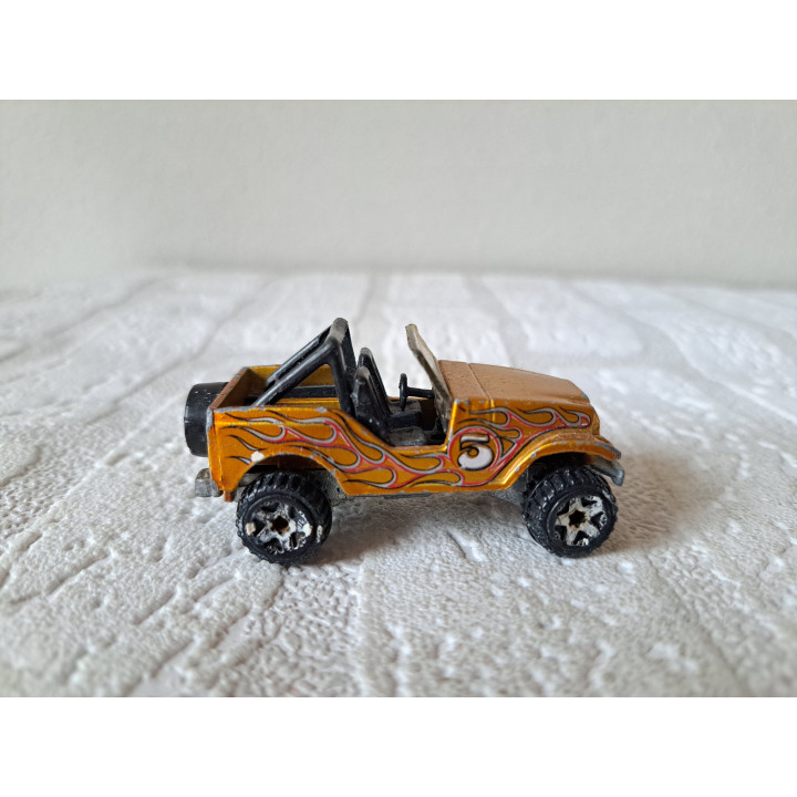 Jeep CJ7 Trailbuster 5 Pack Hot wheels 2006 - Verzamelmodelauto