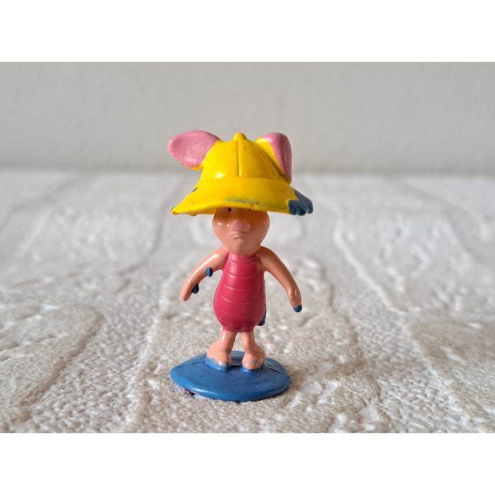 Knorretje met verf, Winnie de Poeh, Zaini, kunststof D2xH4cm - winnie the pooh