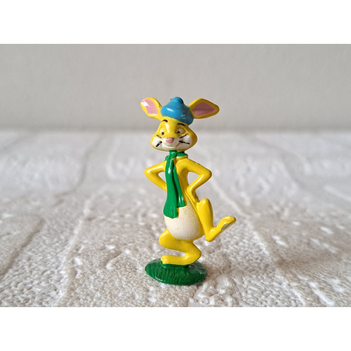 Konijn, Winnie de Poeh, Zaini, kunststof 2.5x1.5x4cm - winnie the pooh