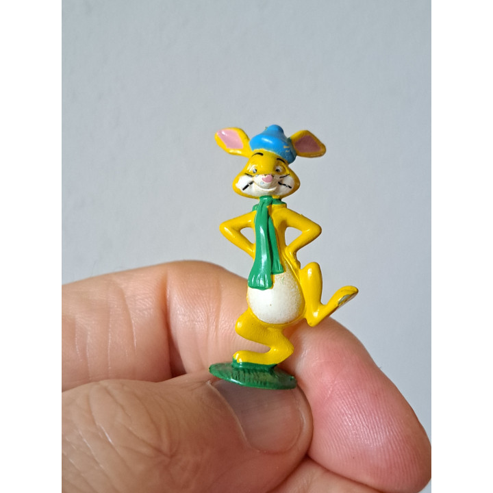 Konijn, Winnie de Poeh, Zaini, kunststof 2.5x1.5x4cm