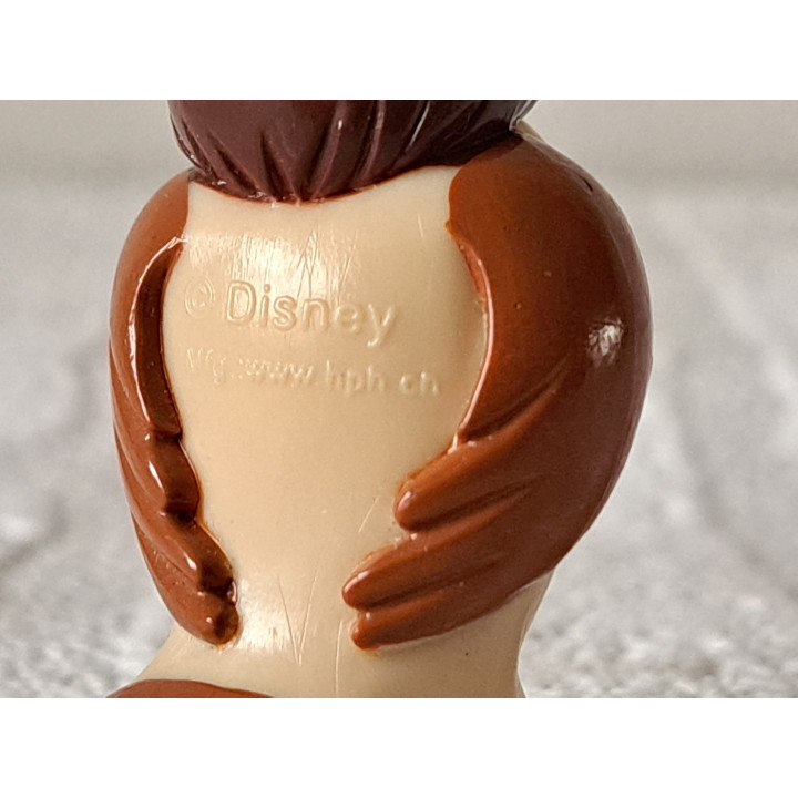 Uil, Winnie de Poeh,  Nestle, kunststof 2.5x2.5x5cm - winnie the pooh