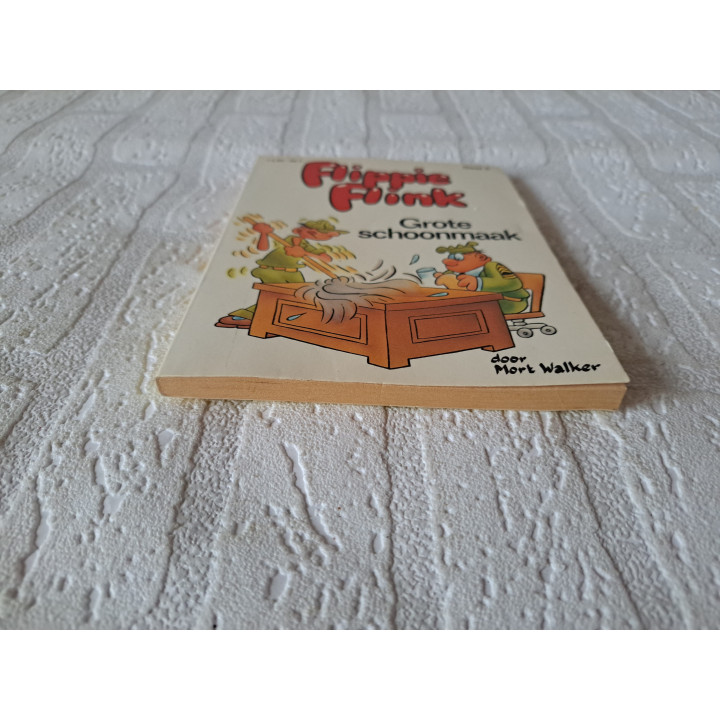 Flippie Flink Grote schoonmaak Deel 5 Mustang PVBA 1984 - stripboeken