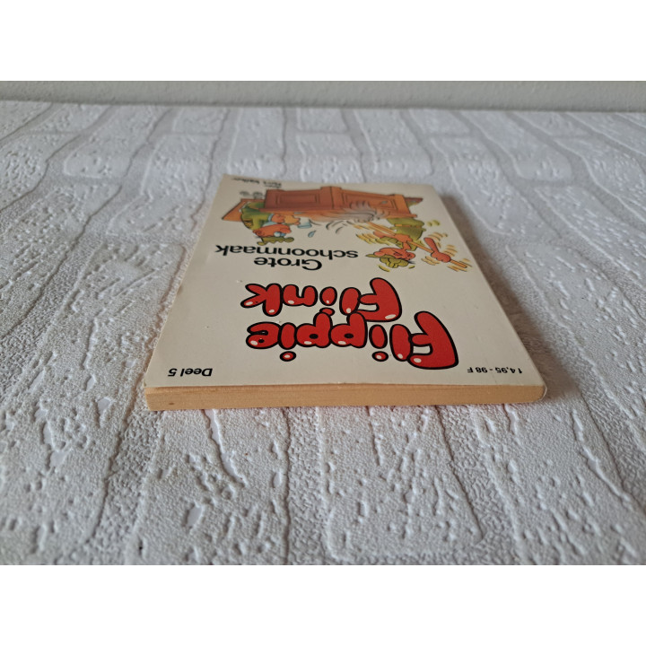 Flippie Flink Grote schoonmaak Deel 5 Mustang PVBA 1984 - stripboeken