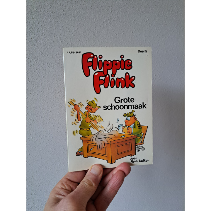 Flippie Flink Grote schoonmaak Deel 5 Mustang PVBA 1984