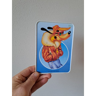 Coole Goofy, Metaal postkaart, 12.5x17x0.3cm