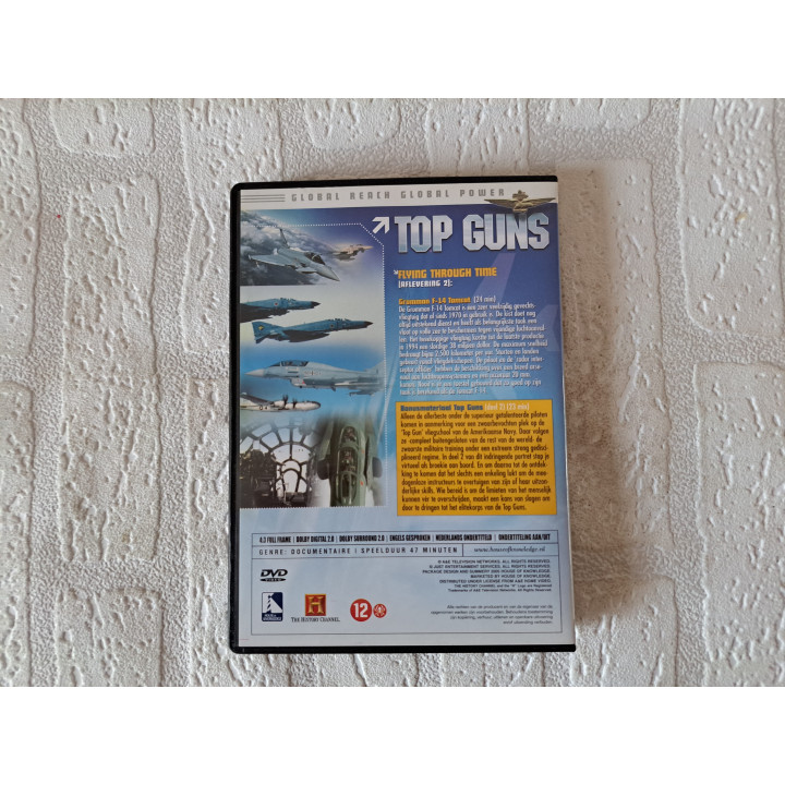 Top Guns vliegtuigen DVD Deel 2 47min - dvd