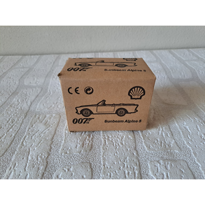 Sunbeam Alpine 5 cabrio met display en doos,  James Bond - modelauto