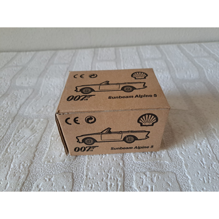 Sunbeam Alpine 5 cabrio met display en doos,  James Bond - modelauto