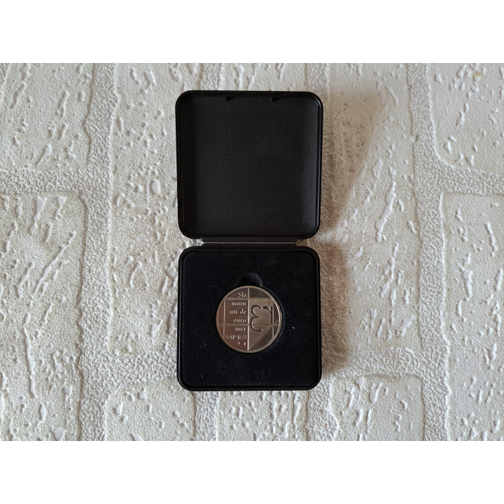 Sla munt uit de euro met SAP R/3, 1998, 6.5x6.5x1.5cm - munten
