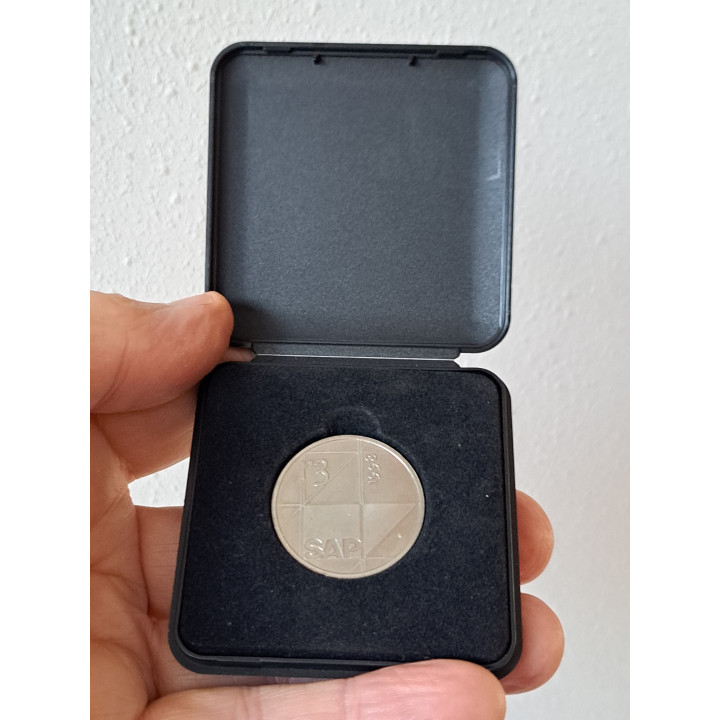Sla munt uit de euro met SAP R/3, 1998, 6.5x6.5x1.5cm
