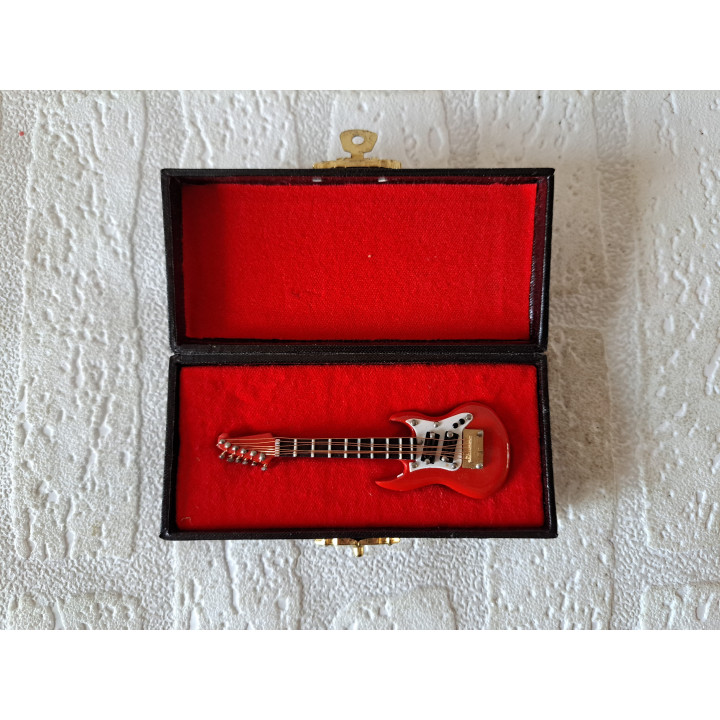 Washburn elektrische gitaar, 1:12, kunststof 12x5.5x3cm - gitaren