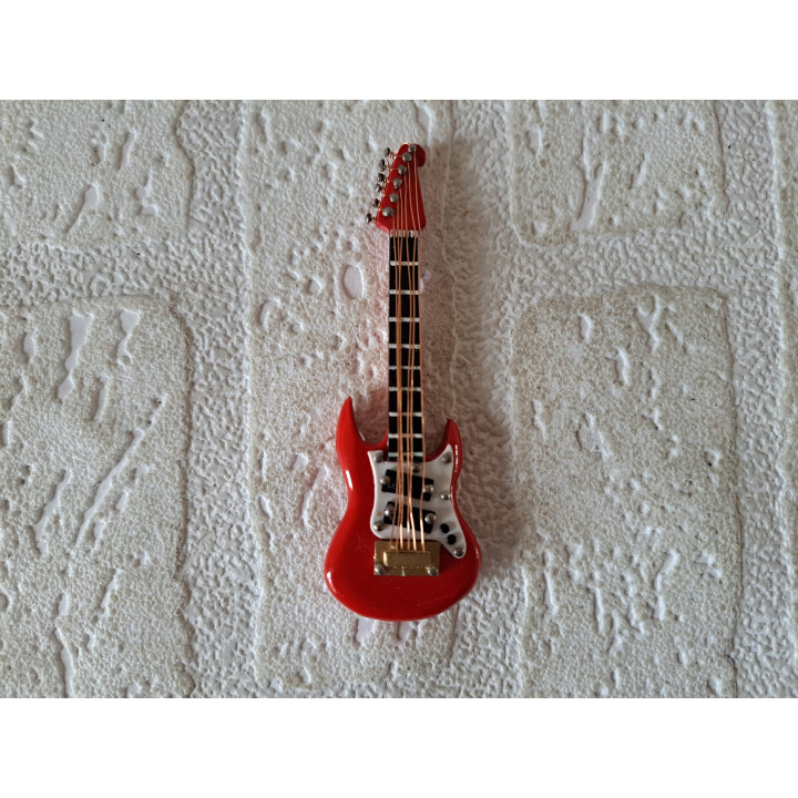Washburn elektrische gitaar, 1:12, kunststof 12x5.5x3cm - gitaren