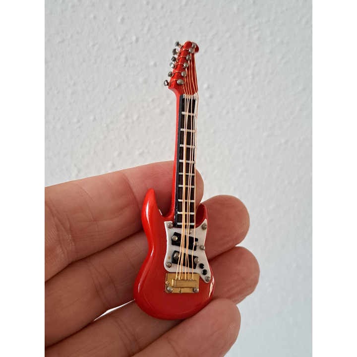 Washburn elektrische gitaar, 1:12, kunststof 12x5.5x3cm - gitaren