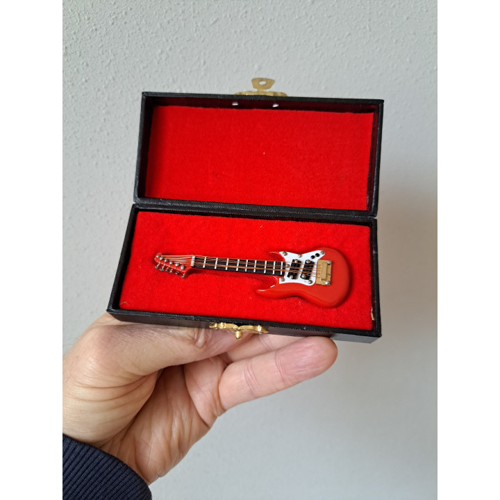 Washburn elektrische gitaar, 1:12, kunststof 12x5.5x3cm