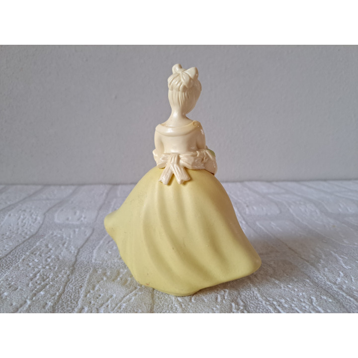 Bloemenmeisje, cologneflesje Avon, jaren 70, 12x5.5x14cm - avon