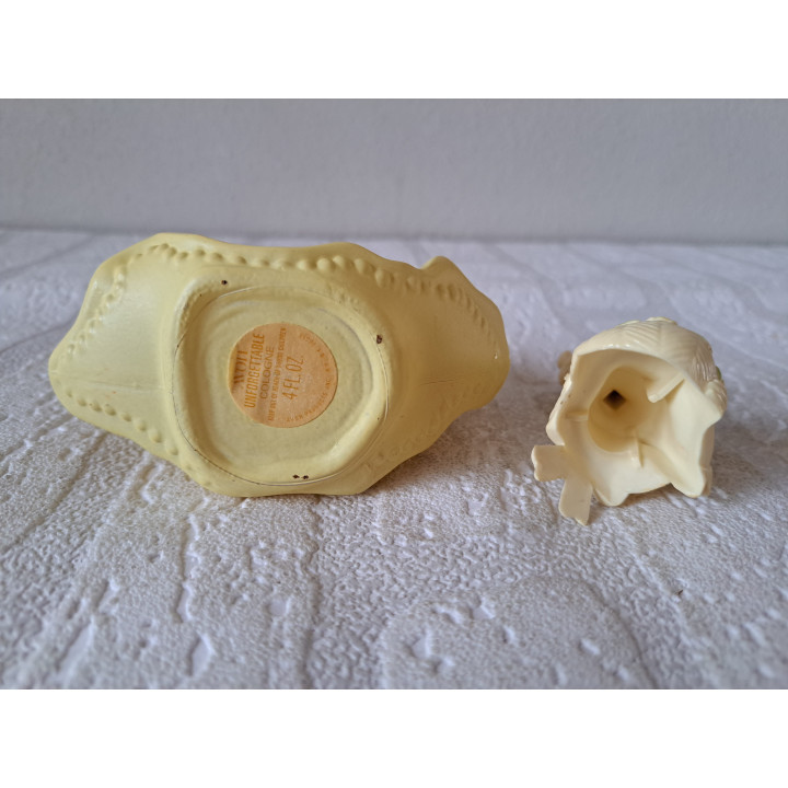 Bloemenmeisje, cologneflesje Avon, jaren 70, 12x5.5x14cm - avon