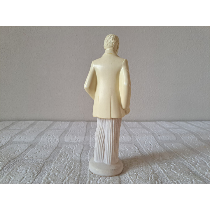 Bruidegom, cologneflesje Avon, jaren 70, 6.5x4x19cm - avon