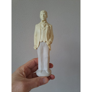 Bruidegom, cologneflesje Avon, jaren 70, 6.5x4x19cm