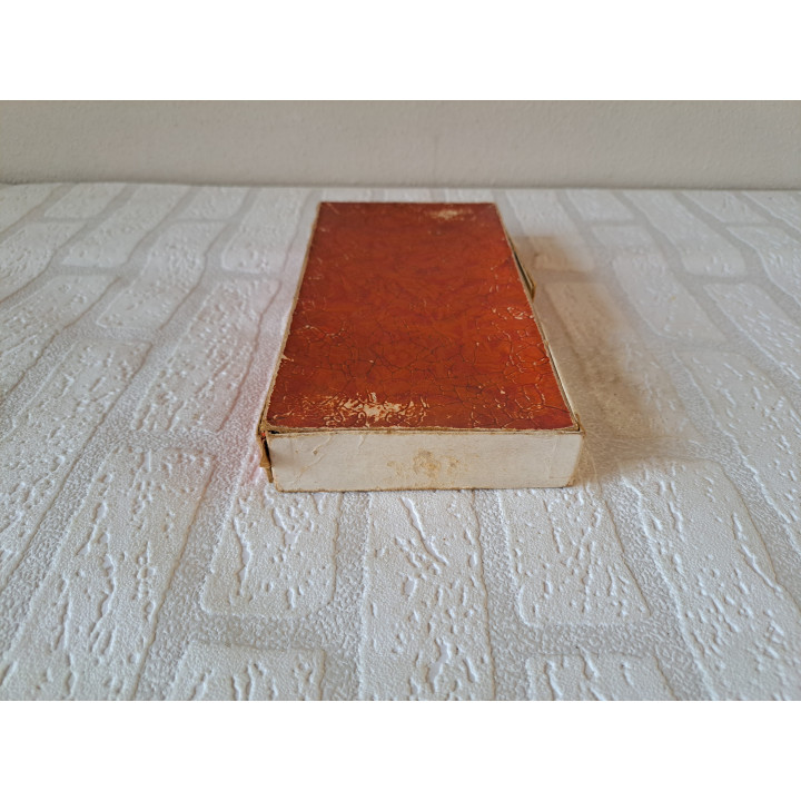 Set 6 Vintage Dessertlepels en Opscheplepel Non Stain