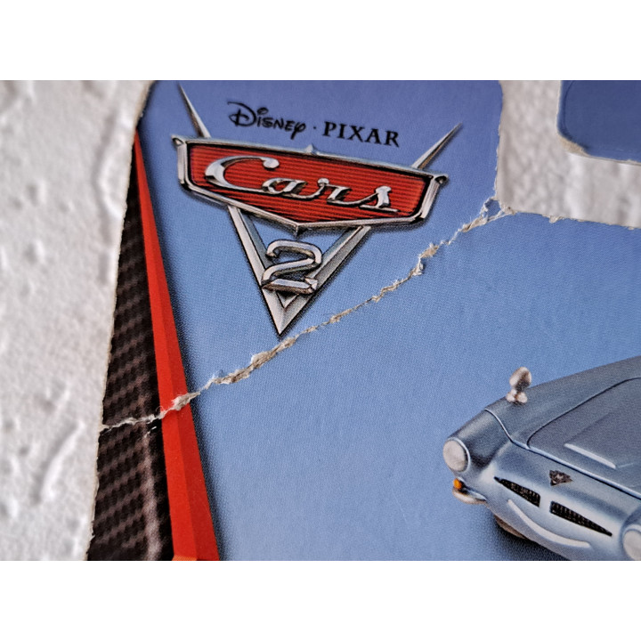 Finn McMissile Cars 2 Disney Pixar 13.5x4x16cm ONGEOPEND - Pixar film