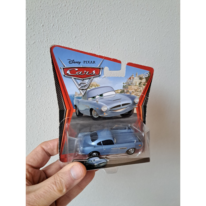 Finn McMissile Cars 2 Disney Pixar 13.5x4x16cm ONGEOPEND