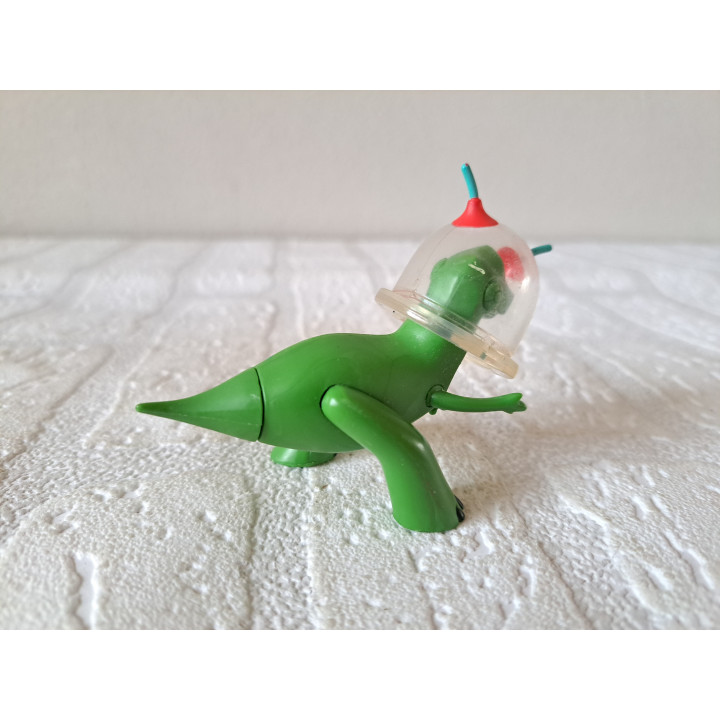 Rex, Toy Story 2, Disney Pixar, rubber - kunststof 8x4x7cm - dierfiguren