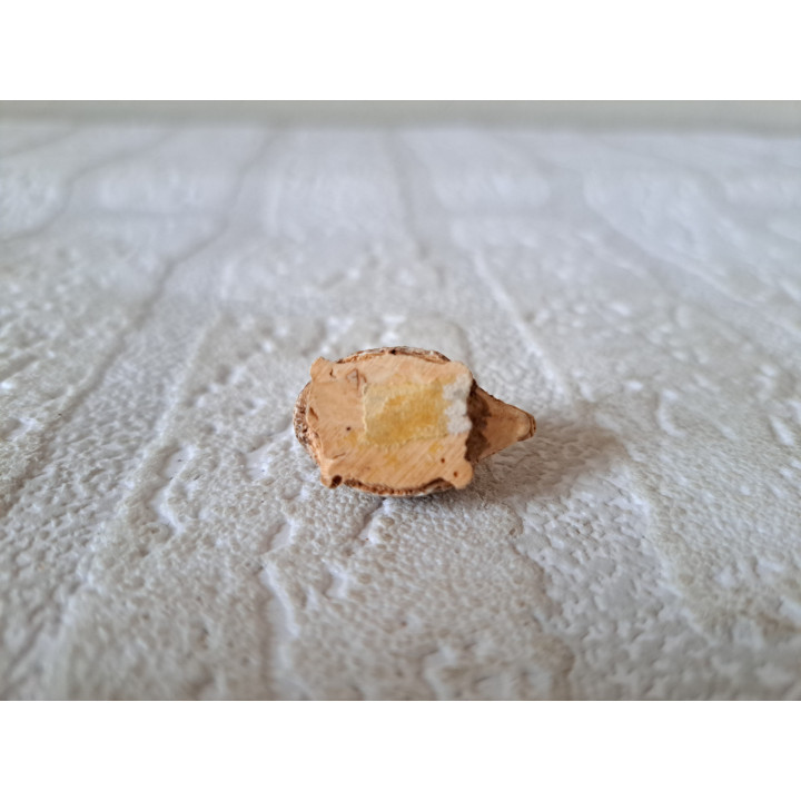 Mini egel, kunsthars 2.5x1.5x1.5cm - dierfiguren