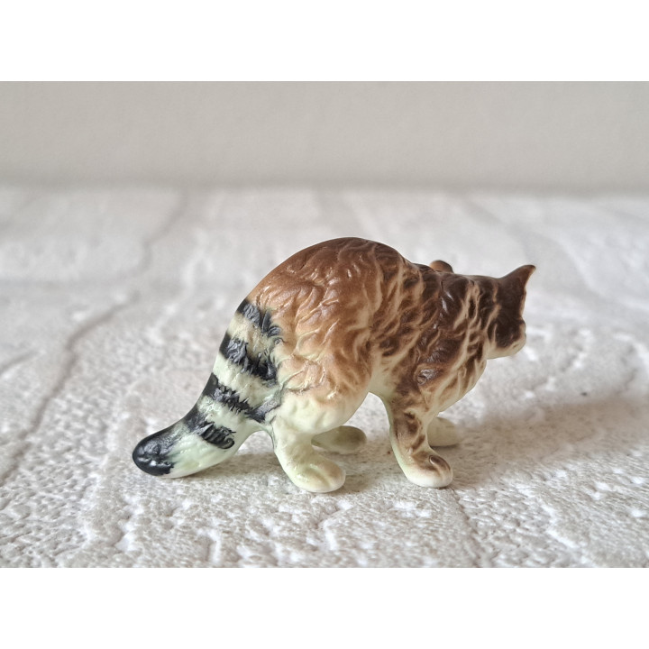 Wasbeer, Bone China, porselein 5x2.5x3cm - dierfiguren