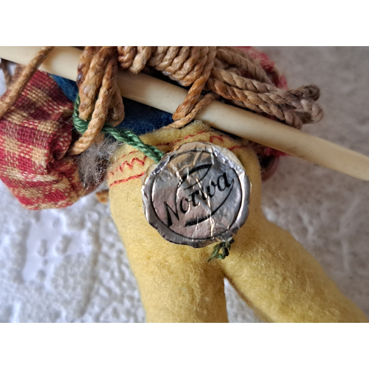 Bergbeklimmer, Norwa Mecki Schuster, kunststof 4.5x2x9cm - Verzamelobjecten