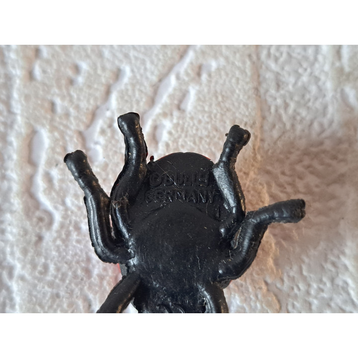 Lieveheersbeestje, Bullyland, rubber 3.5x3x2cm - Verzamelobjecten