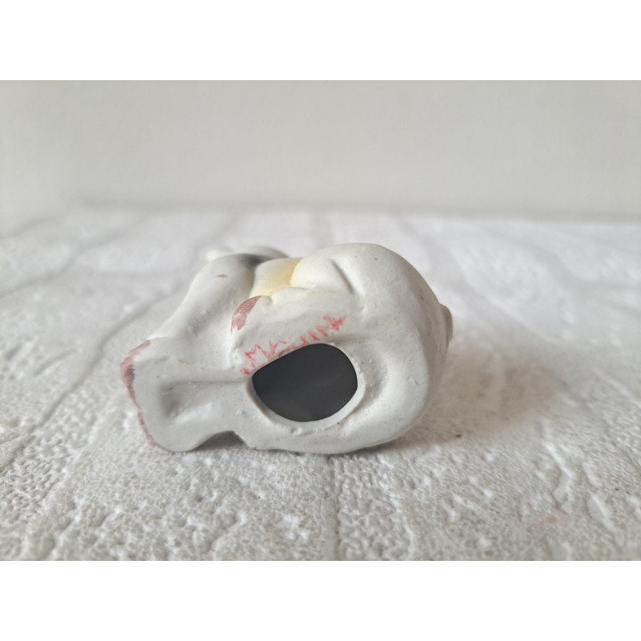 Sitting Pig of Porcelain Figure 5.5x3.5x5.5cm