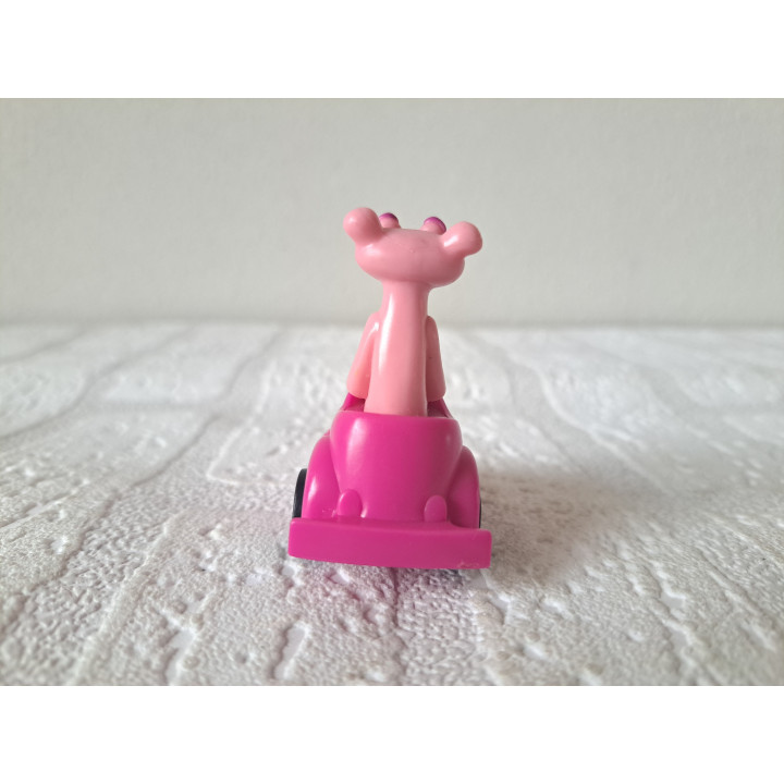 Pink Panther, Burger King 1999, kunststof 5.5x3x5.5cm - dierfiguren